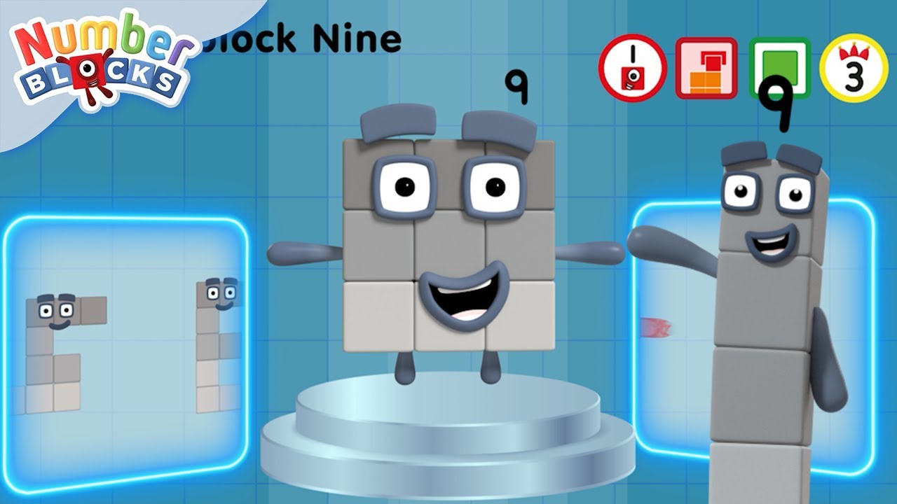 ⁣Numberblock Nine - The New Social Media Platform with Efficiency and Fun
