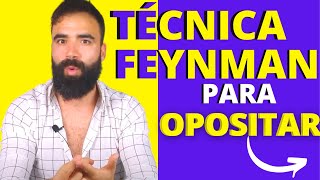 Los 4 Pasos 👣 que te separan de APROBAR TU OPOSICIÓN. Método Feynman👨‍🏫 para opositores