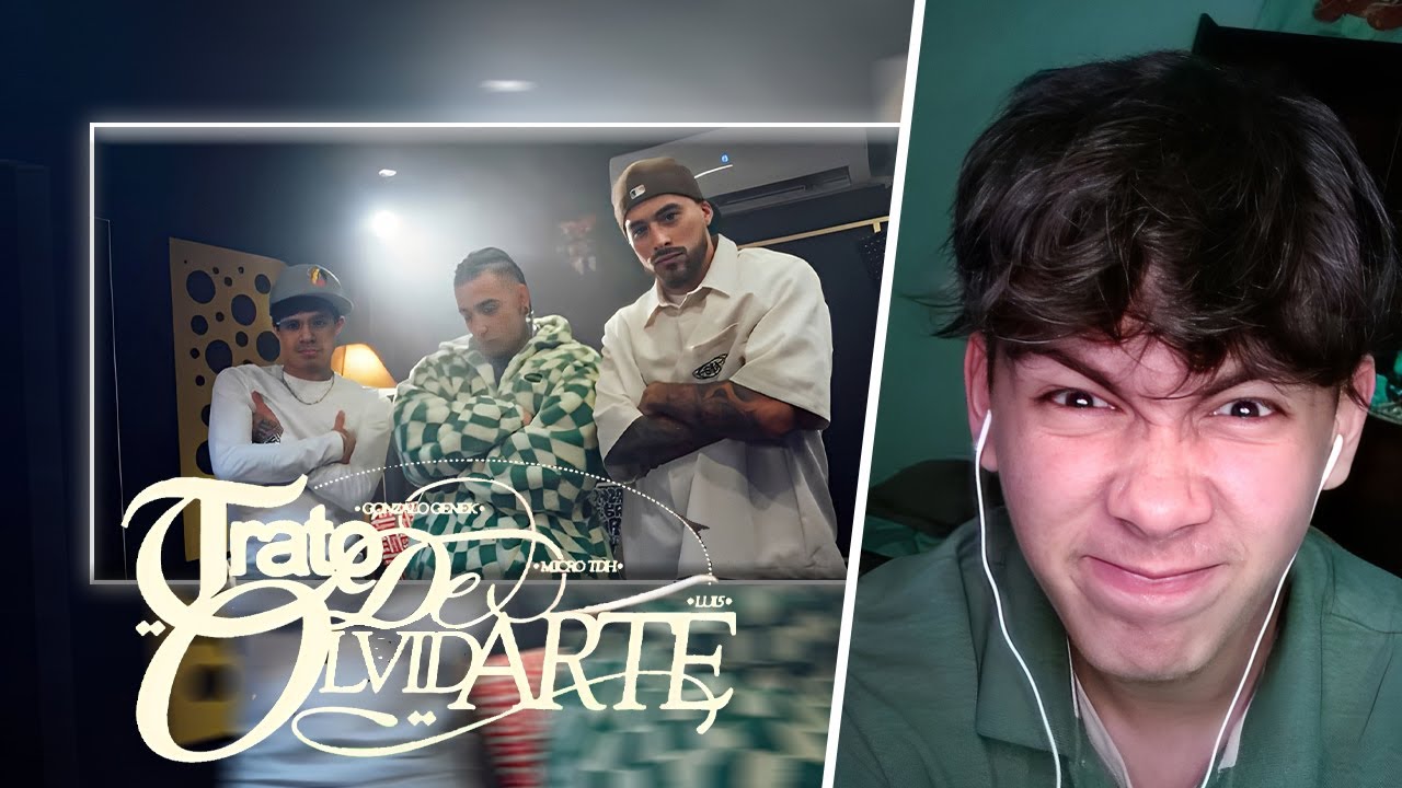 REACCIÓN A - Gonzalo Genek, Micro TDH, Lui5 - Trato de Olvidarte (Video Oficial)