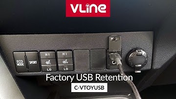 How to connect VLine VL2 system to factory USB for CarPlay and Android Auto Integration - VLine VL2