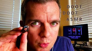 ASMR Poking your face, doot doot dooting you with pens and pencils, relaxing tingles.