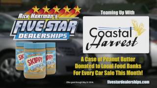 Five Star Peanut Butter Drive May 2016