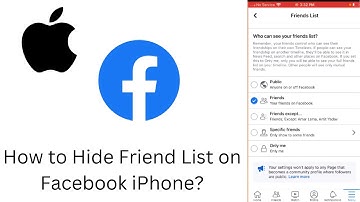How to Hide Friend List on Facebook iPhone? Hide Friends On Facebook Account iPhone