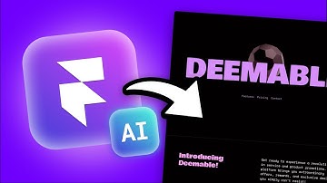 I used Framer AI to create a website… in 5 minutes