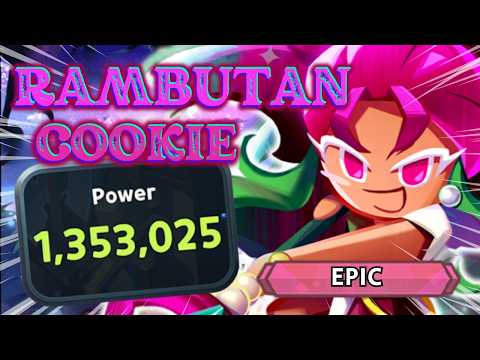 Cookie Run Kingdom Rambutan Cookie Build and Pull Guide