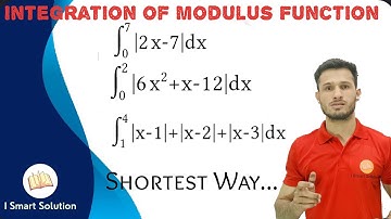 Integration of Modulus function || Definite Integral with Example||Class 12,JEE||Mathematics||