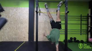 Banded Handstand Hip Tap (TFA)