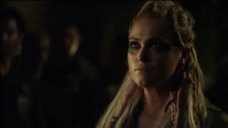 CLARKE & LEXA BOW TO EACH OTHER || THE 100 CLEXA