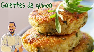 Galettes de quinoa aux carottes 4K ݣاليت الكينوا والجزر