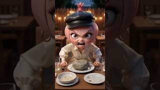 🔥खाने में निकला पत्थर🤣AI Cartoon Animation#ai #aivideo #shorts#cartoon