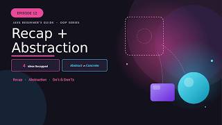 Episode 12: Abstraction in Java — Abstract vs. Concrete Classes