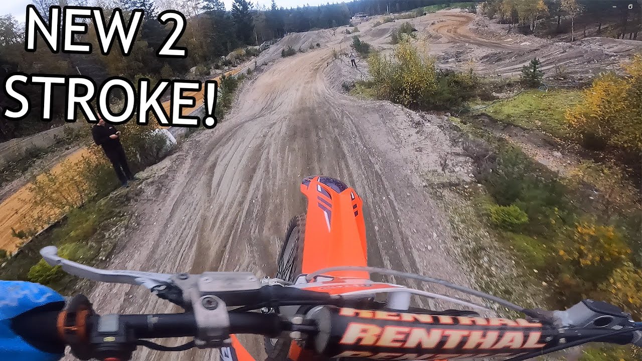 I GOT A 125 2 STROKE! Getting More comfortable Riding 2 Stroke.