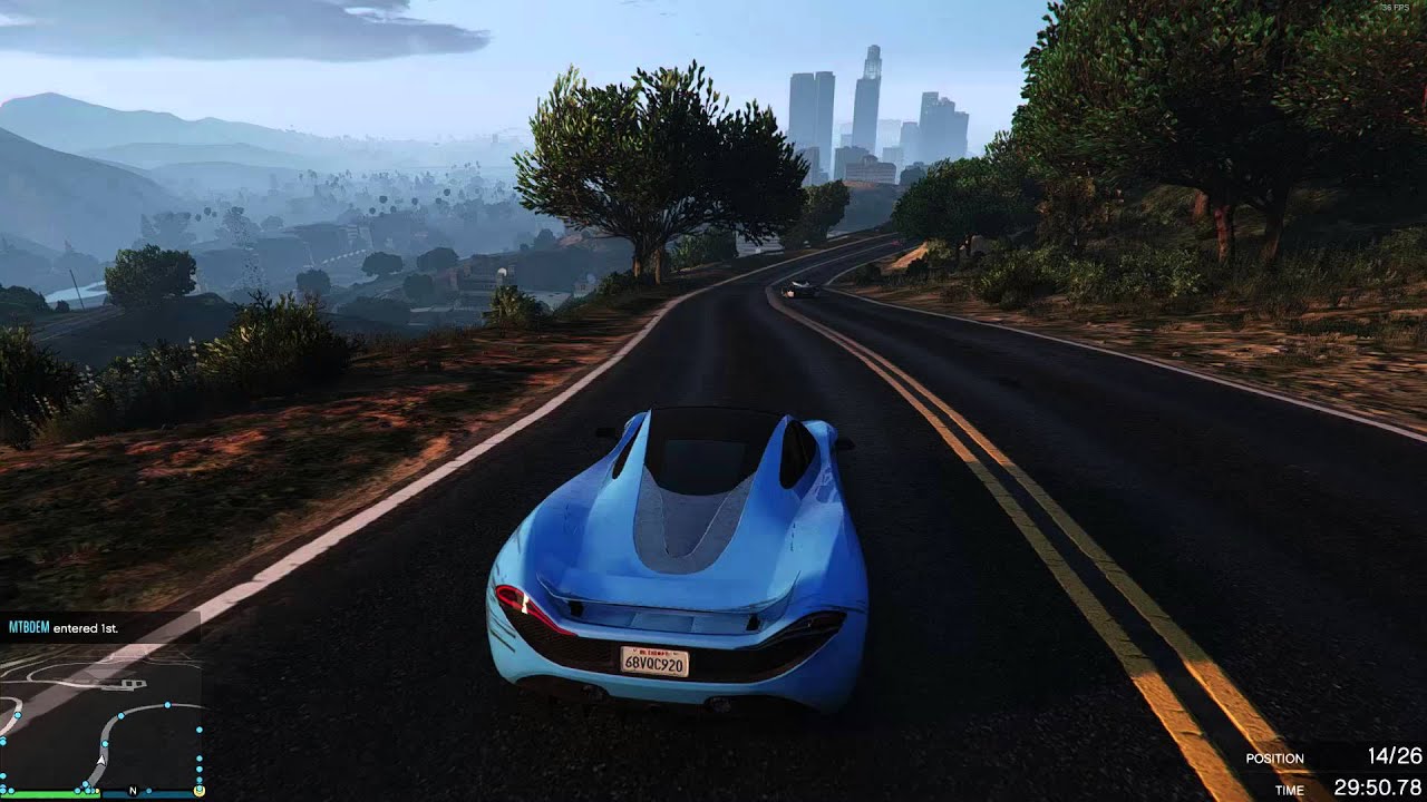 FORMULA V - GTAV Cruises Endurance Race