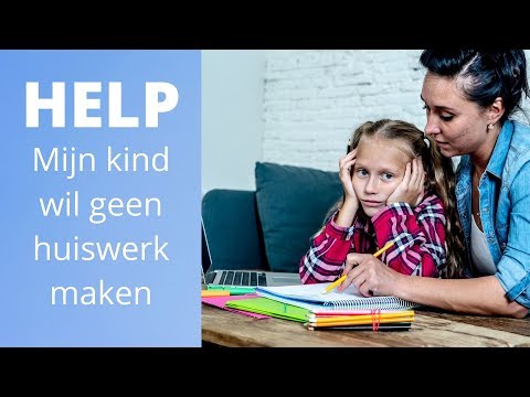 Video: Hoe Om Huiswerk Met U Kind Te Doen