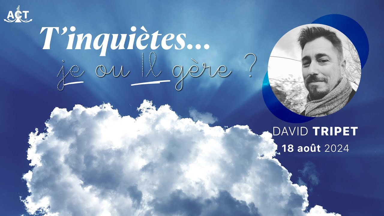 T'inquiètes... je ou ll gère ? par David Tripet - YouTube