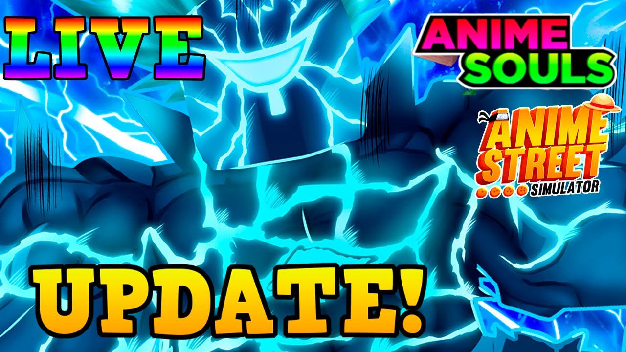 LIVE UPDATE DO ANIME STREET E ANIME SOULS (NEW CODES+GAMEPASS) - YouTube
