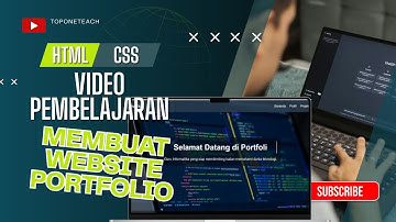 Membuat Portofolio Website dengan HTML, CSS, Javascript | Bagian 1