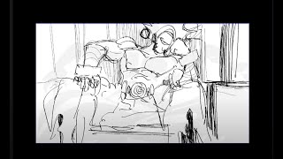 sketching, maybe animating