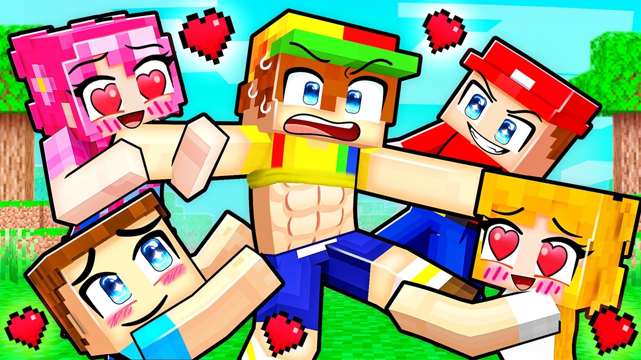 Everyone is OBSESSED with JOHNNY in Minecraft!
