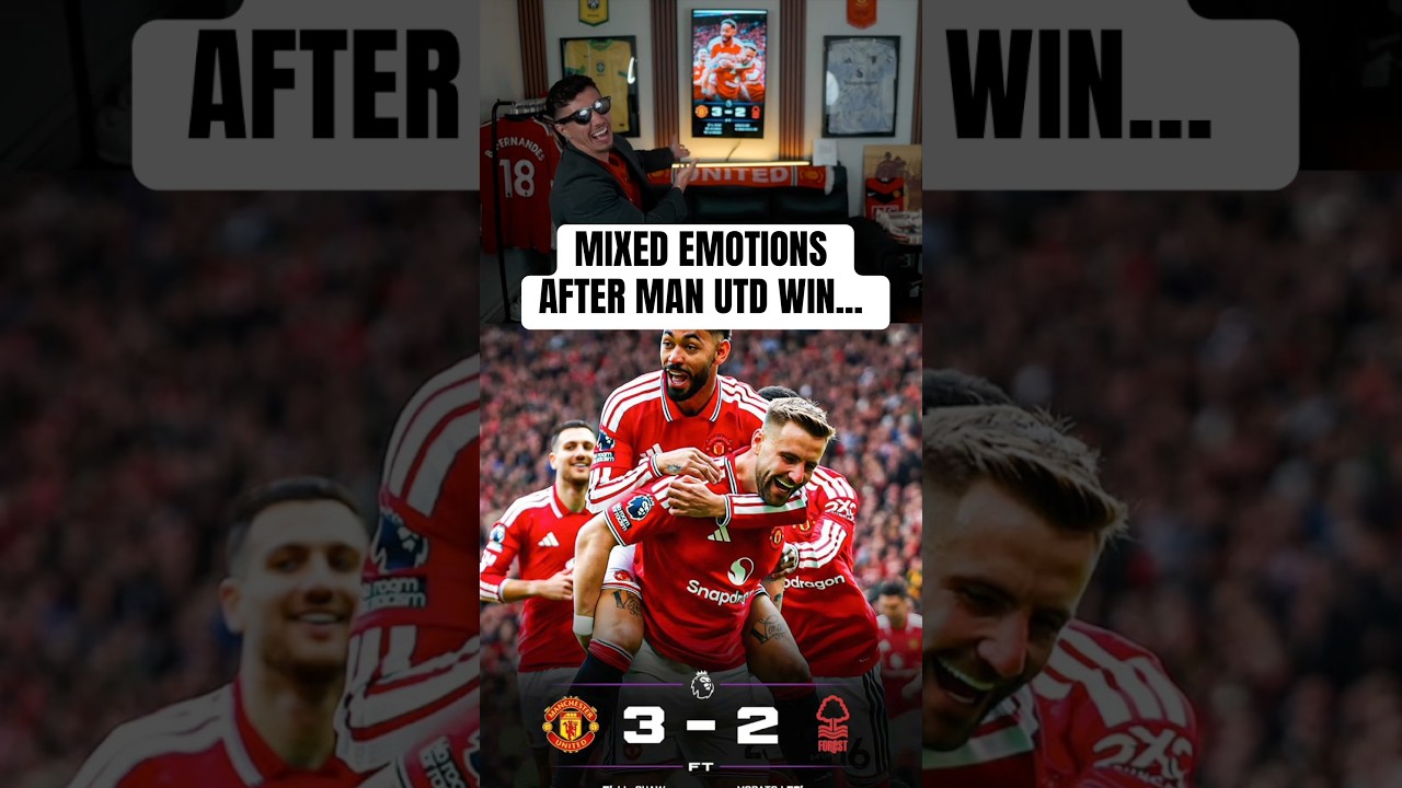 Mixed Emotions After Man United win... #manunited #nottinghamforest #casemiro #brunofernandes #epl