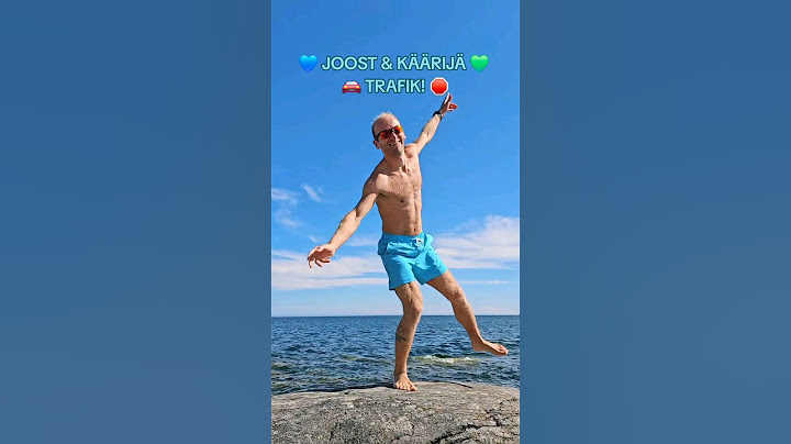 TRAFIK! 💚💙 Official video is released now! ✨️ #käärijä #joost