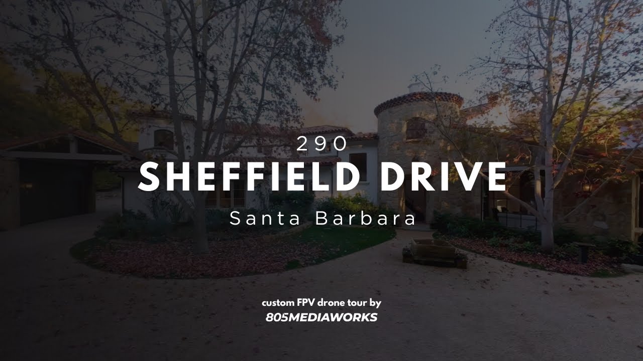 $11,000,000 Estate Drone Tour - 290 Sheffield Drive | 805MediaWorks