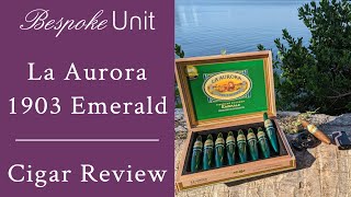 La Aurora Preferidos 1903 Emerald Cigar Review
In this video, Paul Anthony reviews the Perfecto (Doble Figurado) vitola from La Auroras 1903 Preferidos Emerald range. Watch to learn all about its tasting notes and properties with our detailed review.
Check out the La Aurora 1903 Preferidos Emerald Cigar Formula & Read The Review:
https://bespokeunit.com/articles/cigars/la-aurora-1903-emerald/
Learn about the Bespoke Unit Cigar Formula:
https://bespokeunit.com/cigars/formula/
Video Summary:
00:00 Introduction
This La Auroras 1903 Preferidos Emerald was reviewed using the Bespoke Unit Cigar Formula, a quantifiable review matrix. A link to view or download the corresponding Formula sheet for this cigar is available above, in the description.
00:35 Cigar Overview
The 1903 Preferidos Emerald vitola enjoyed for this review is the 5x54in Doble Figurado (Perfecto). This cigar features an Ecuadorian Sumatran wrapper with Dominican tobacco filler. Both elements were barrel-aged and the cigar was rolled in the Dominican Republic.
The RRP for this cigar is $21 with each box containing 8 tubos (tubes) generally retailing for around $168.
01:03 Look, Feel, And Pre-Light
The cigar has an attractive brown hue and consistent Perfecto shape throughout. Other examples enjoyed before this review also exhibited exceptional construction and burn qualities. The wrapper possesses a medium sheen with some veins visible.
The dry draw and smell of the 1903 Preferidos Emerald elicit notes of hay, sweetness, slight barnyard, and earthiness.
01:52 Lighting & First Third
The initial impression of this Preferidos Emerald Perfecto is that of a medium to full-body cigar. The flavor is rich and deep with tones of earth, oak, cinnamon spice. The retrohale at this point also mirrors the earth encountered previously.
02:35 Box Presentation & Accessories
The La Aurora 1903 Preferidos Emerald is presented in a very attractive 8-count cedar box with graphic and embossed details. Inside, the box contains the eight individual tubes (tubos) that protect each cigar.
Also encountered inside the box is a small card with details regarding the lot number, date of aging of the cigars, packing date, and release date, among other bits of information.
The cigar itself possesses a uniform Perfecto shape that is adorned by the embossed La Aurora label.
03:56 Second Third
Into the second third of the cigar, the flavor profile has remained mostly consistent. The ash backbone is strong and the burn line has evened out from earlier.
Additional tones detected at this stage include a harmonious oily, leather mouthfeel that wasnt detected earlier. The oakiness mentioned previously remains, though its now accompanied by more sweet flavors.
Here, the retrohale has more oak tones rather than the earthiness experienced in the first third.
04:42 Final Third
Into the final third, the La Aurora 1903 Preferidos Emerald remains as a medium-strength cigar, however, a sweet raisin tone has become more prominent though a spicier profile remains. Overall, the oily mouthfeel and flavor profile described throughout this review make this a very enjoyable smoke.
05:15 Cigar Construction
The construction of this 5x54 Doble Figurado is quite impressive. Generally, the Perfecto is a difficult cigar to roll which often leads to imperfections in the burn. While the burn line is wavy here, it remains even as the cigar is smoked.
05:49 Occasion & Pairings
The RRP of this La Aurora cigar makes it a more premium smoke that could be reserved for special occasions such as a wedding. Moreover, the presentation makes it ideal for special events as the box can be opened and individual tubos can be shared with guests.
The earthy and oaky notes of the cigar lend it to be paired with salted nuts or chips. Alternatively, a more formal pairing could be a seafood dinner.
The flavor profile also makes the Preferidos Emerald a great companion to a Dominican rum such as Brugal Leyenda or a Nicaraguan Flor de Caña 12 or 18 years aged rum. When pairing this La Aurora 1903 with wine, a smooth California Pinot Noir would work; otherwise, champagne may also pair well here.
07:27 Overall Thoughts
In general, the cigars profile rests in the medium to full-body smoke. Undertones of spice evolve into sweetness later into the cigar. Perhaps most notable of this Perfecto Preferidos Emerald is a harmonious mouthfeel and palate. And as before, the beautiful presentation makes it an almost ideal gift at a wedding.
Two additional vitolas are available within this range, a Robusto and a Toro, both of which are worthy of trying and keeping in the humidor for special occasions.
Already tried the La Aurora 1903 Preferidos Emerald cigar or have any questions? Leave us a comment to let us know your thoughts!
CONNECT:
Web: https://BespokeUnit.com
Instagram: https://Instagram.com/BespokeUnit
Facebook: https://Facebook.com/BespokeUnit
Twitter: https://Twitter.com/BespokeUnit
Subscribe to Newsletter: https://BespokeUnit.com/newsletter/ La Aurora Preferidos 1903 Emerald Cigar Review