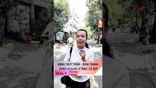 Nha 4 tầng hẻm xe hơi Đặng Thuỳ Trâm Bình Thạnh. #bannhabinhthanh #buikimkhoa #dangthuytram #binhloi