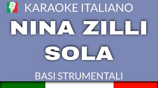 NINA ZILLI - SOLA - KARAOKE (SANREMO 2015) chords