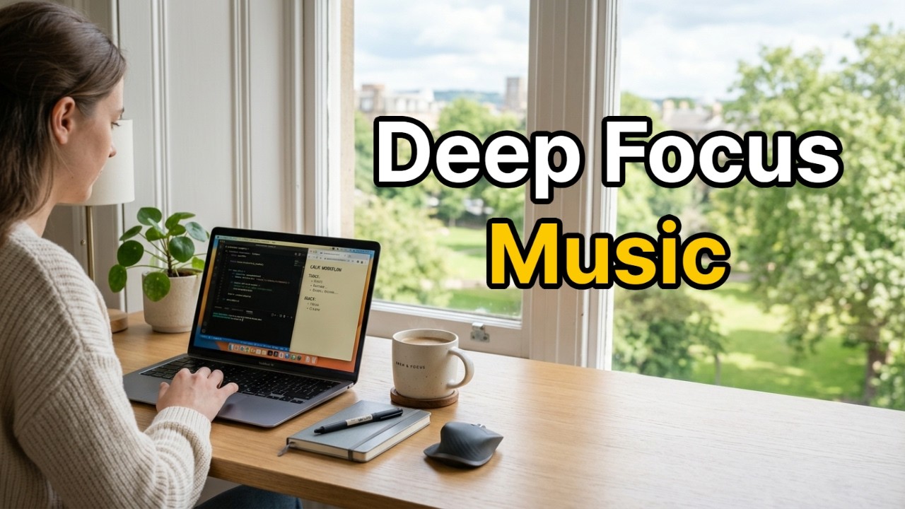 Productivity Music for Deep Work | Deep Focus Music for Studying ...