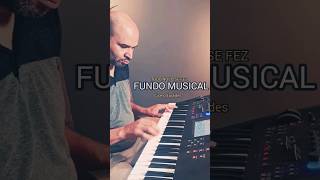 Como eu Faço um FUNDO MUSICAL para oração - com 2 acordes | fundomusical piano shorts