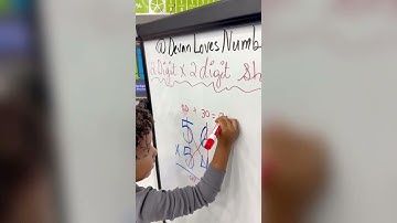 My 3-year-old knows a shortcut for multiplying 2-digit by 2-digit numbers