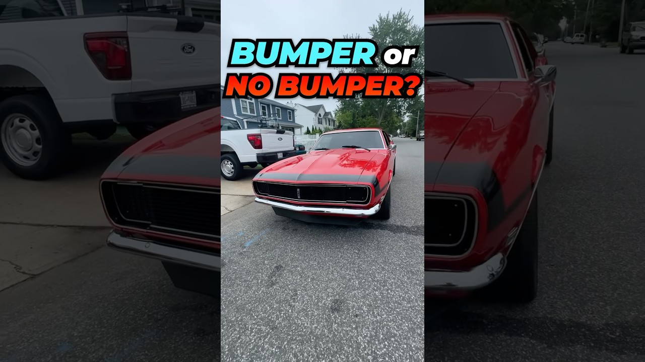 What A Difference! 68 Camaro LS Swap