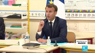 Déconfinement : Macron tente de rassurer sur la réouverture des écoles