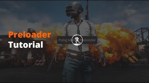ADD PRELOADER TO WEBSITE | PUBG MOBILE PRELOADER | SET GIF PRELOADER  USING HTML , CSS & JS