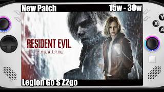 Resident Evil Requiem | Legion Go S Z2go | New Patch Performance Test | Settings!