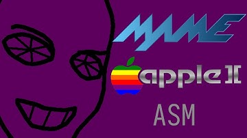 Emulated Apple II Newbie Assembly Fun