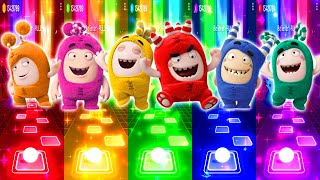 All Oddbods - Fuse vs Slick vs Bubbles vs Zee vs Pogo vs Jeff - Coffin Dance - Tiles Hop screenshot 5