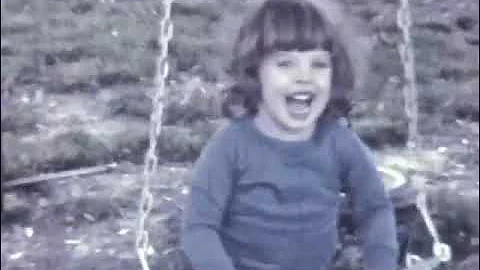Leigh Playing in backyard