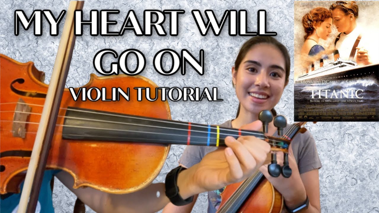 «Моё сердце будет жить вечно» — Селин Дион (урок игры на скрипке от Кимберли Хоуп)