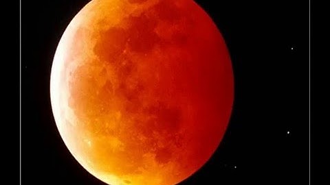 POLARIS  - red moon -  space ambient music