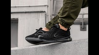 Nike Air Max 720 Black Unboxing On Feet