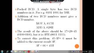 Unit No  4 10   8051 Microcontroller programing Instruction Set 3