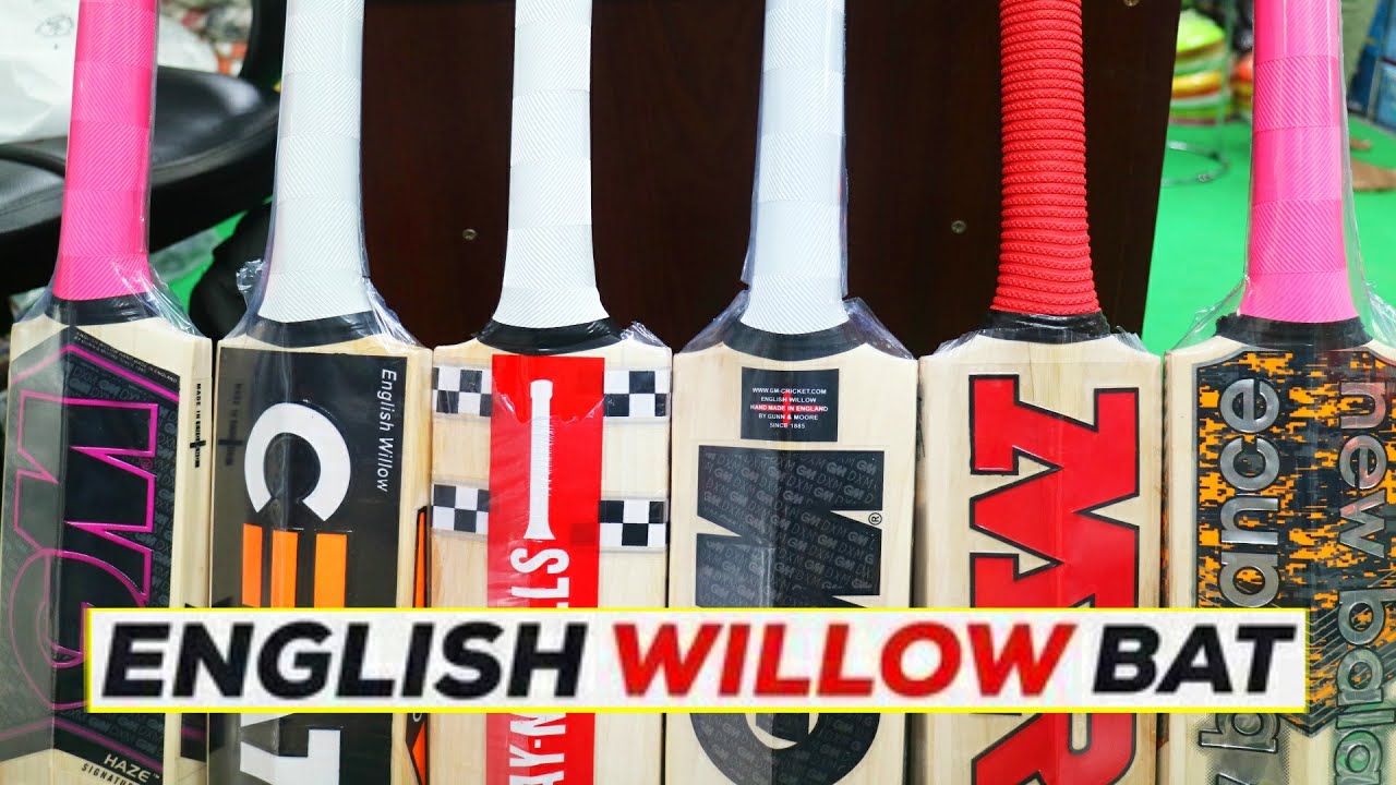 Top 5 Cricket Bats MRF, GrayNicolls, NB, GM, CEAT English Willow