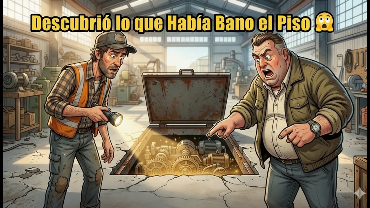 Lo humillo pagandole  con un Taller “Quebrado”… Hasta que Levantó el Piso y Encontró una Fortuna 😱💰