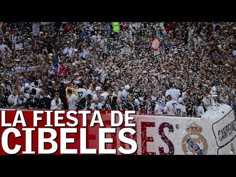 La fiesta completa del Real Madrid en Cibeles y el Bernabéu tras ganar la 13ª | Diario AS