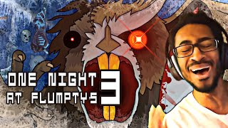 FLUMPTY CAN I LEAVE PLEASEEE!!?? | One Night at Flumpty's 3 (First Ending?)