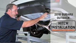 2018 Subaru Outback Trailer Hitch Installation