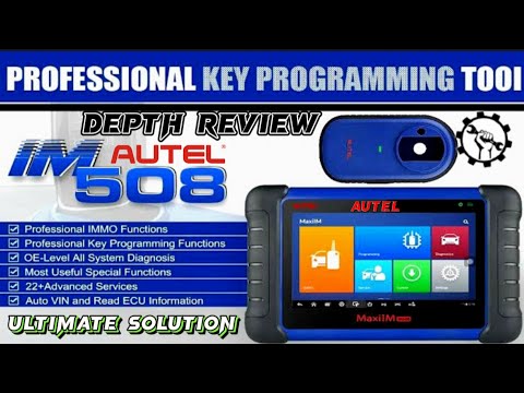 Autel Maxiim Im508 Key Programming