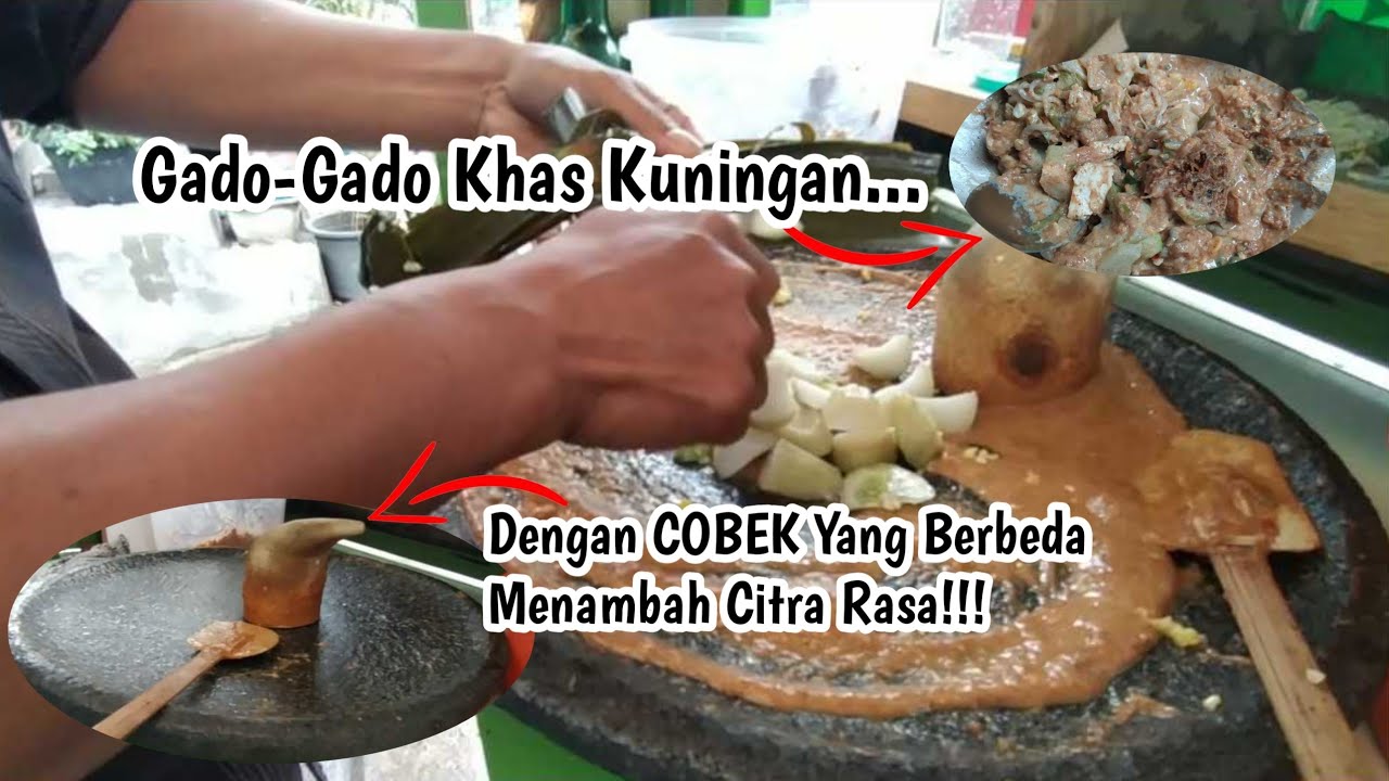 GADO GADO PAK YONO KHAS KUNINGAN, TERENAAK!!! | street food Indonesia